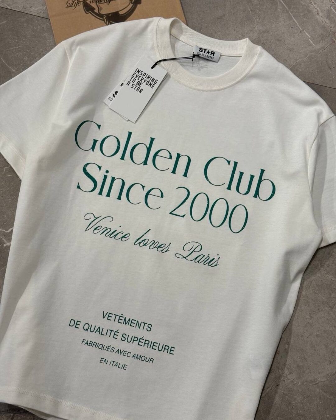 Футболка Golden Goose x Vetements — изображение 9