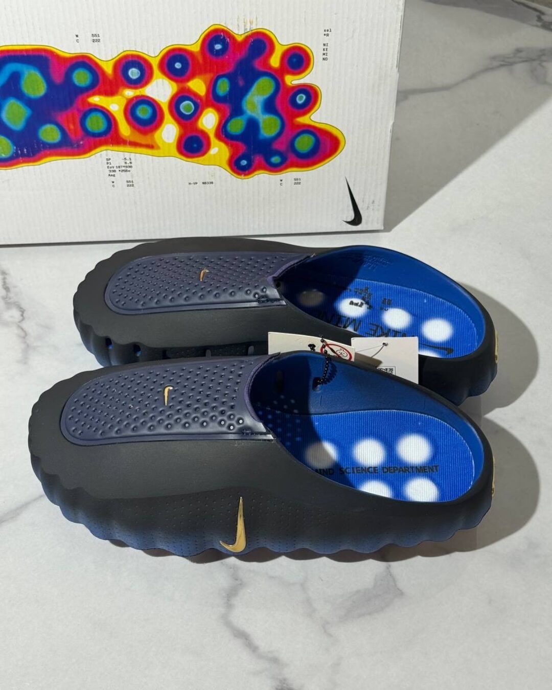Тапки Nike Mind 001 Blackened Blue — изображение 2