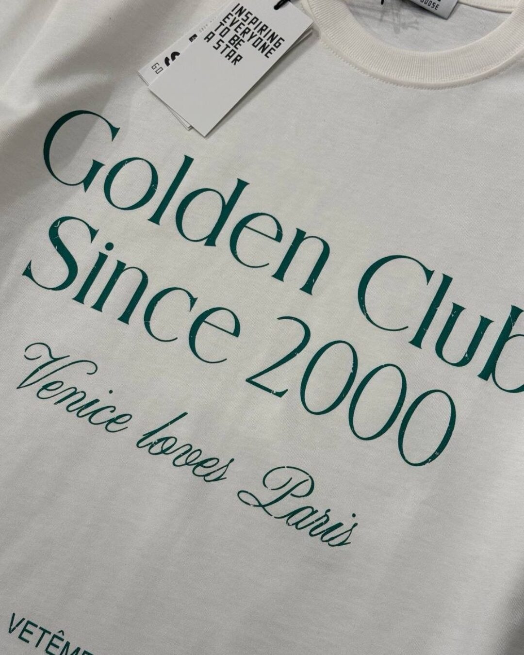 Футболка Golden Goose x Vetements — изображение 3