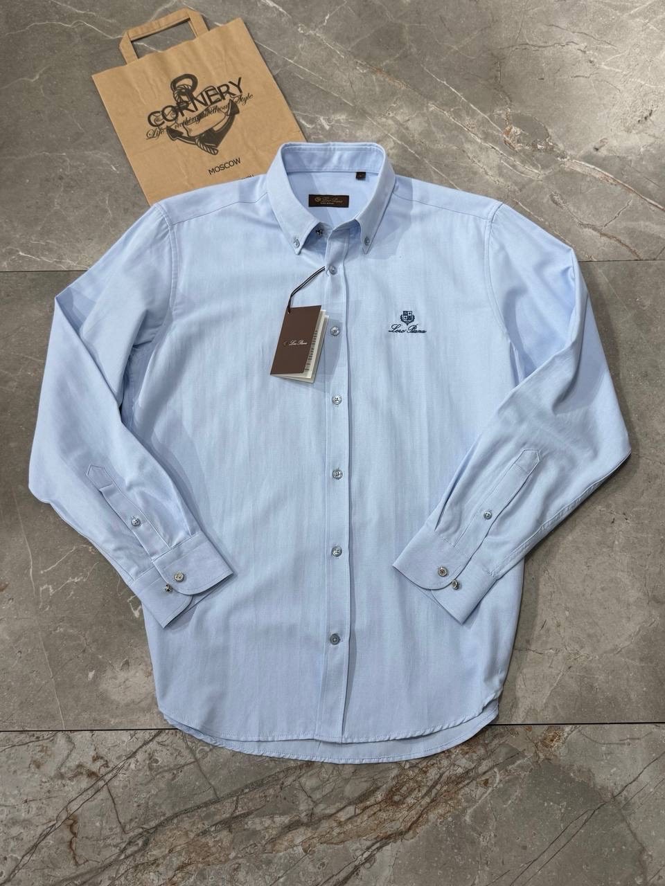 Льняная рубашка Loro Piana