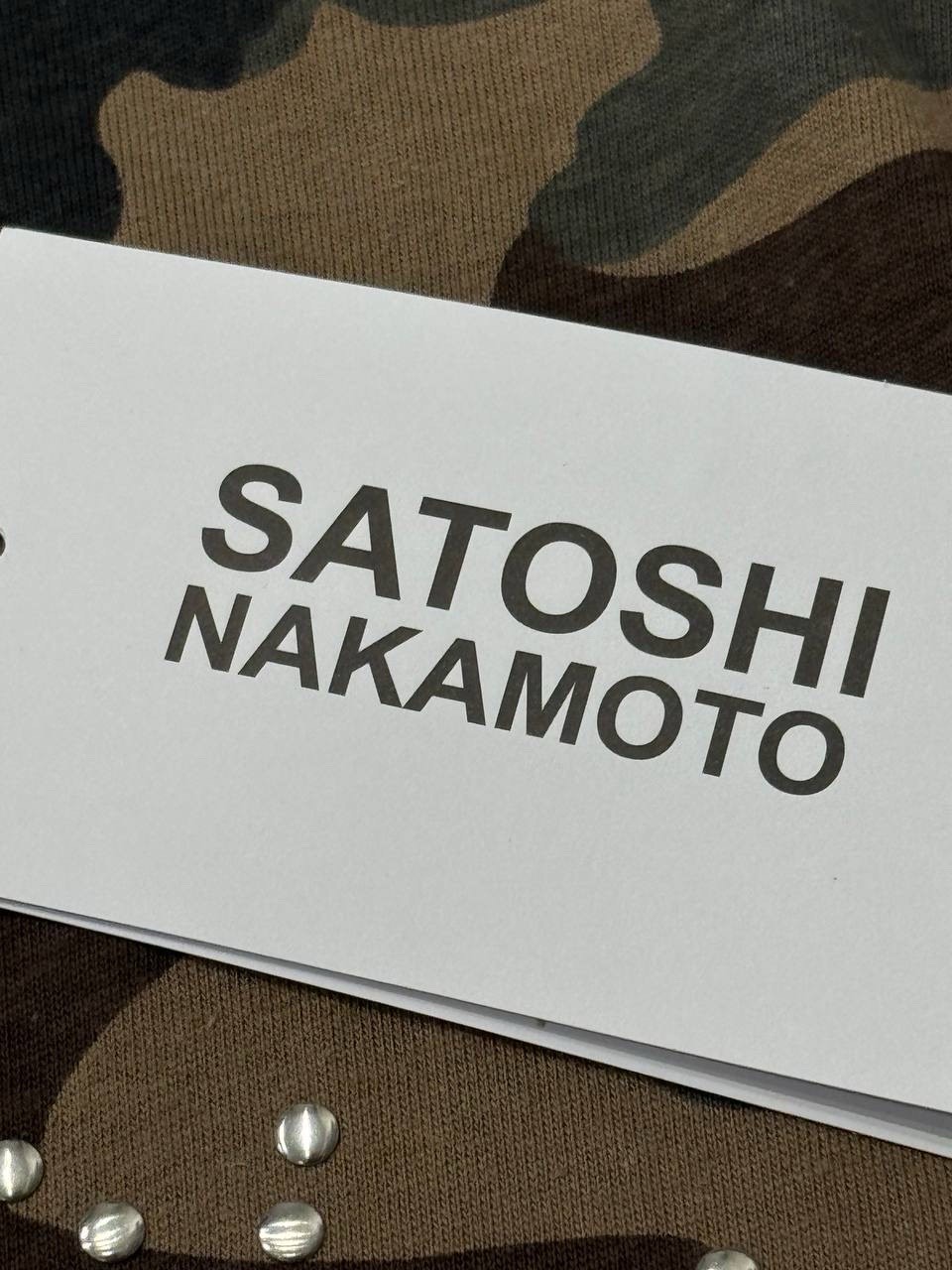 Футболка Satoshi Nakamoto — фото 8