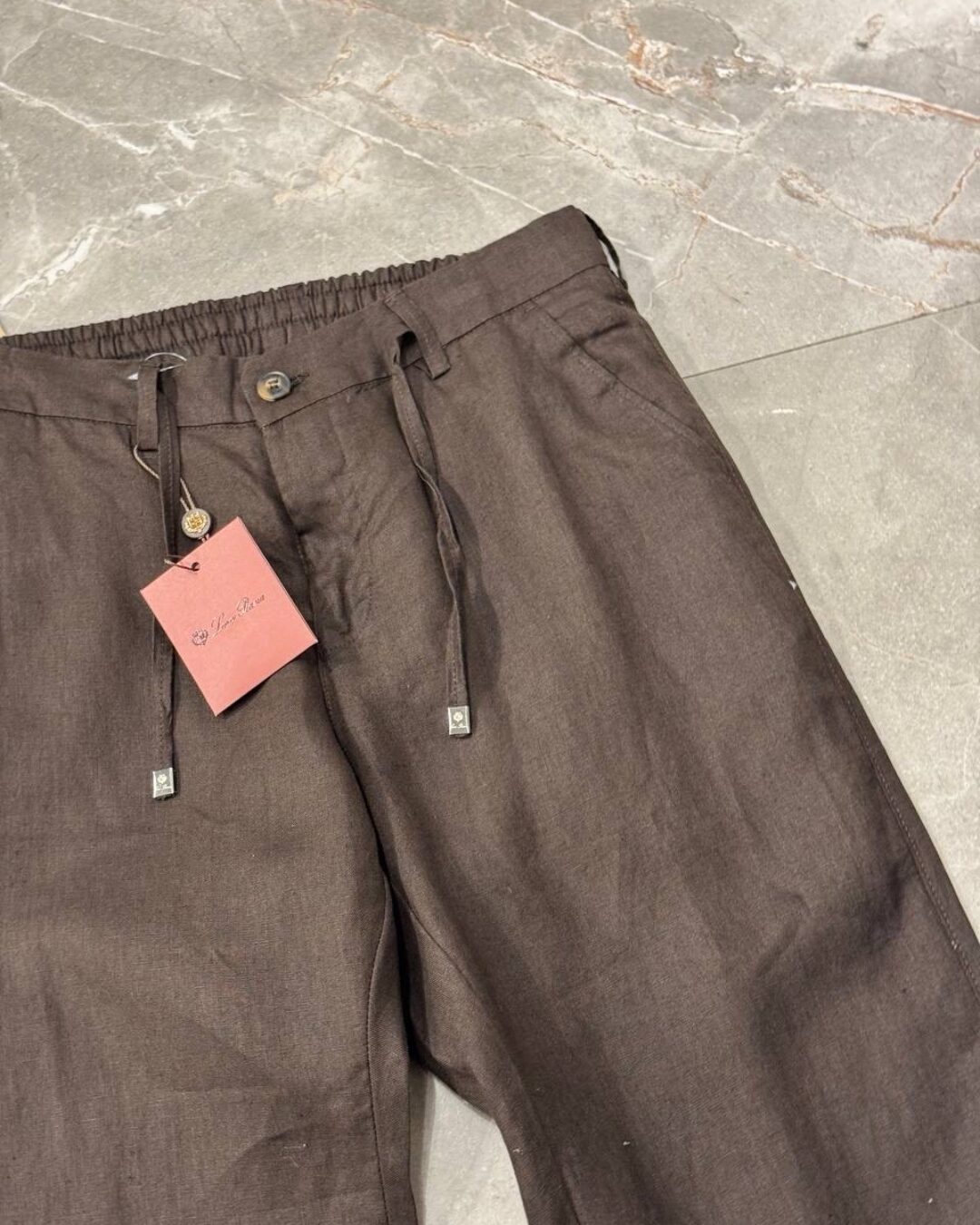 Льняные штаны Loro Piana — изображение 6