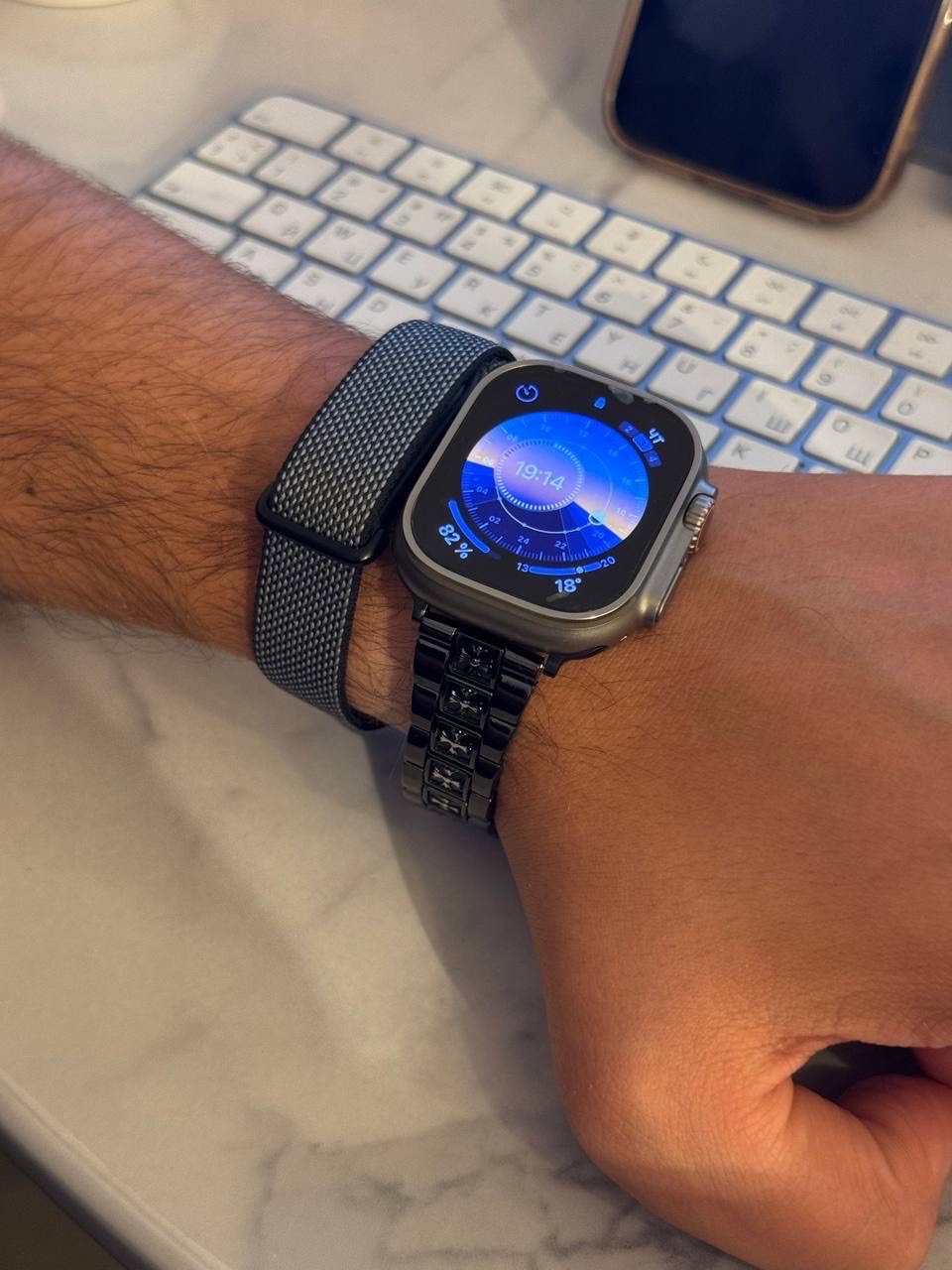 Браслет Chrome Hearts Apple Watch — фото 10