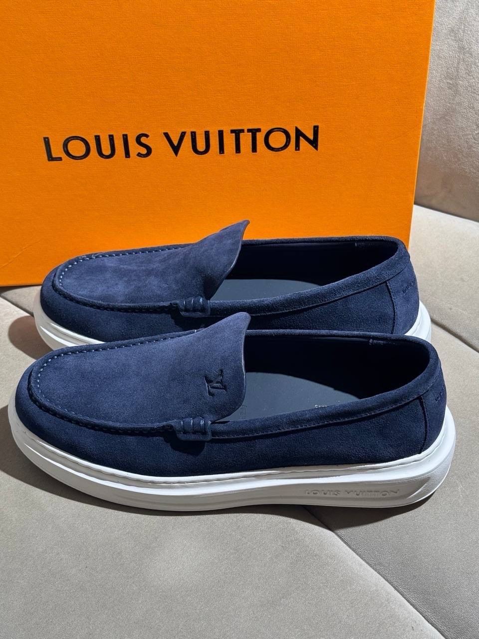 Лоферы Louis Vuitton Blue — фото 6