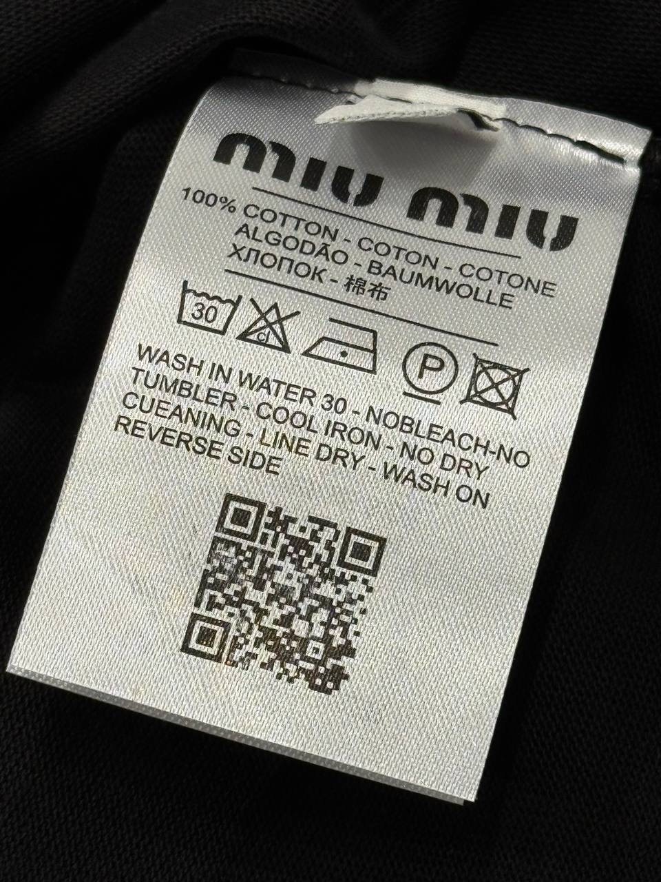 Футболка Miu Miu — фото 8