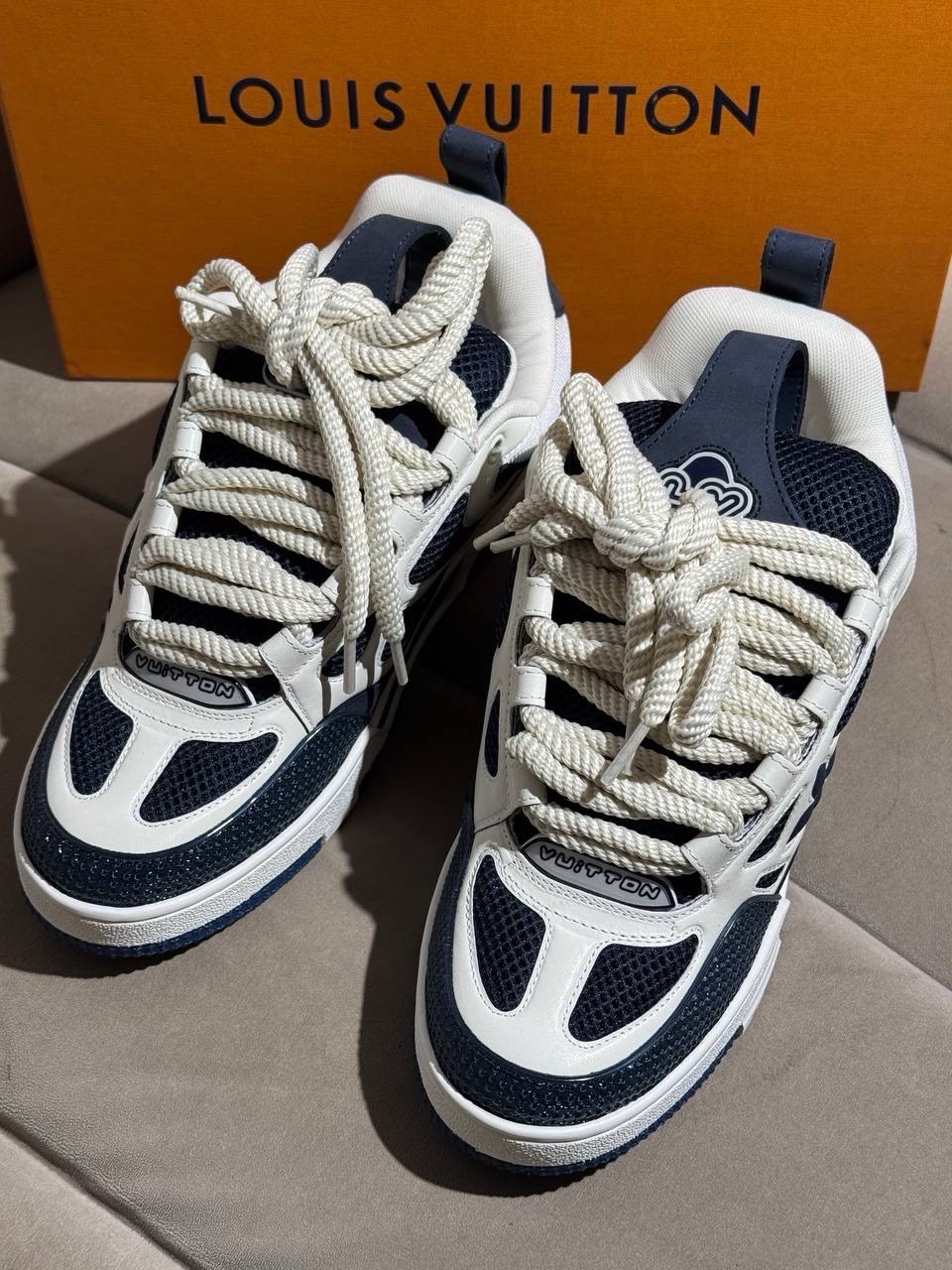 Кроссовки Louis Vuitton Sk8 Blue — фото 7
