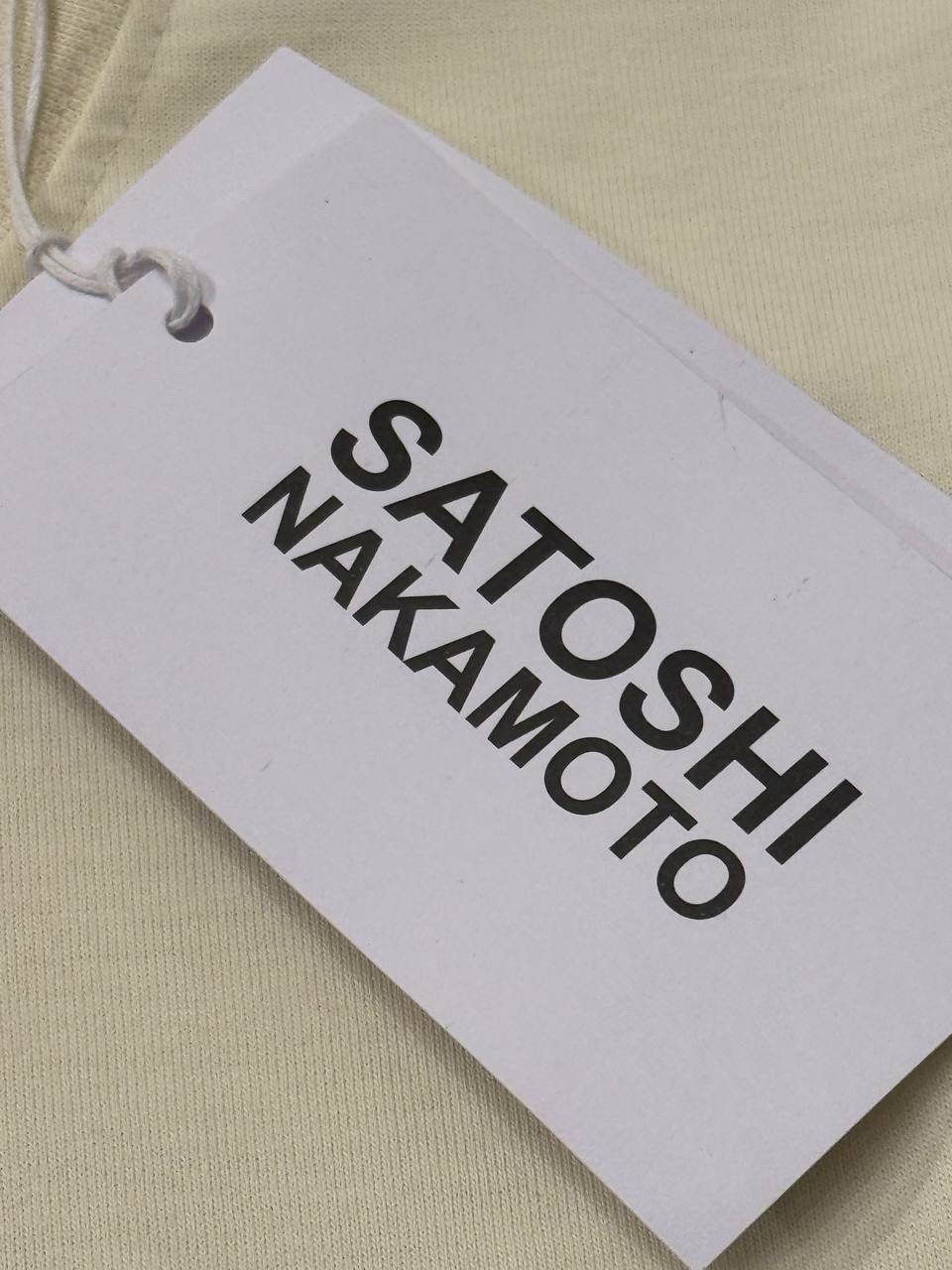 Футболка Satoshi Nakamoto — фото 8