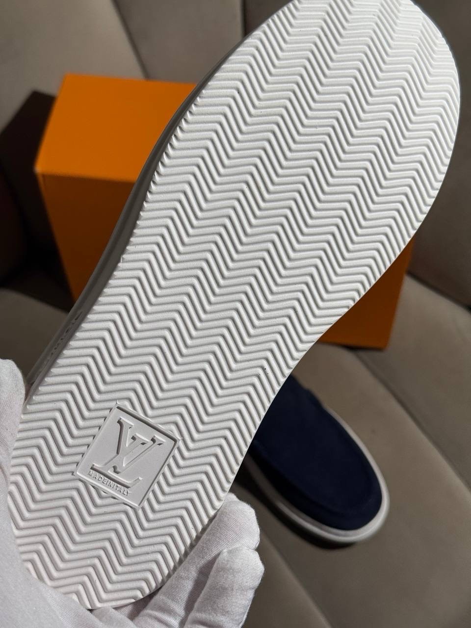 Лоферы Louis Vuitton Blue — фото 5