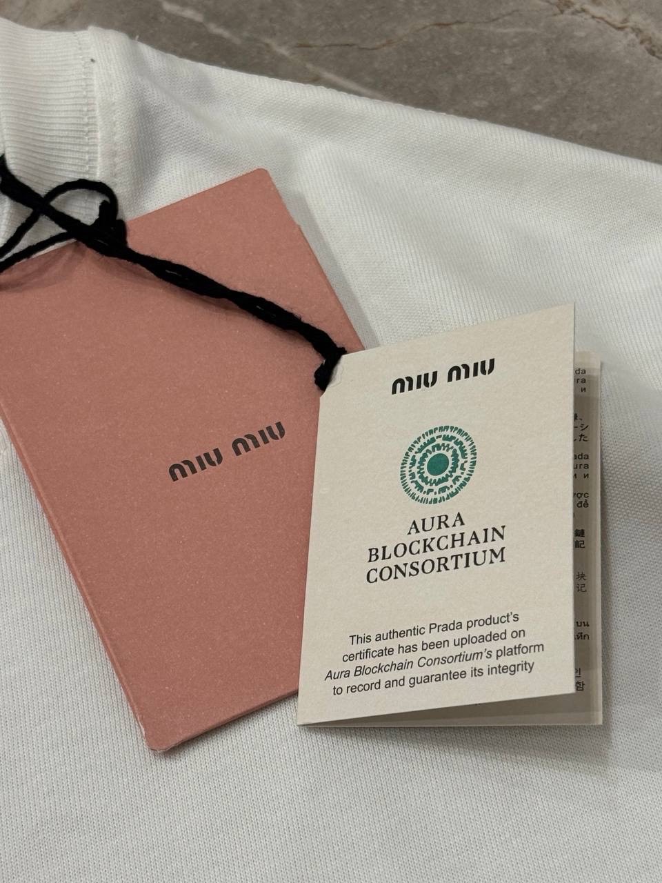 Футболка Miu Miu — фото 8