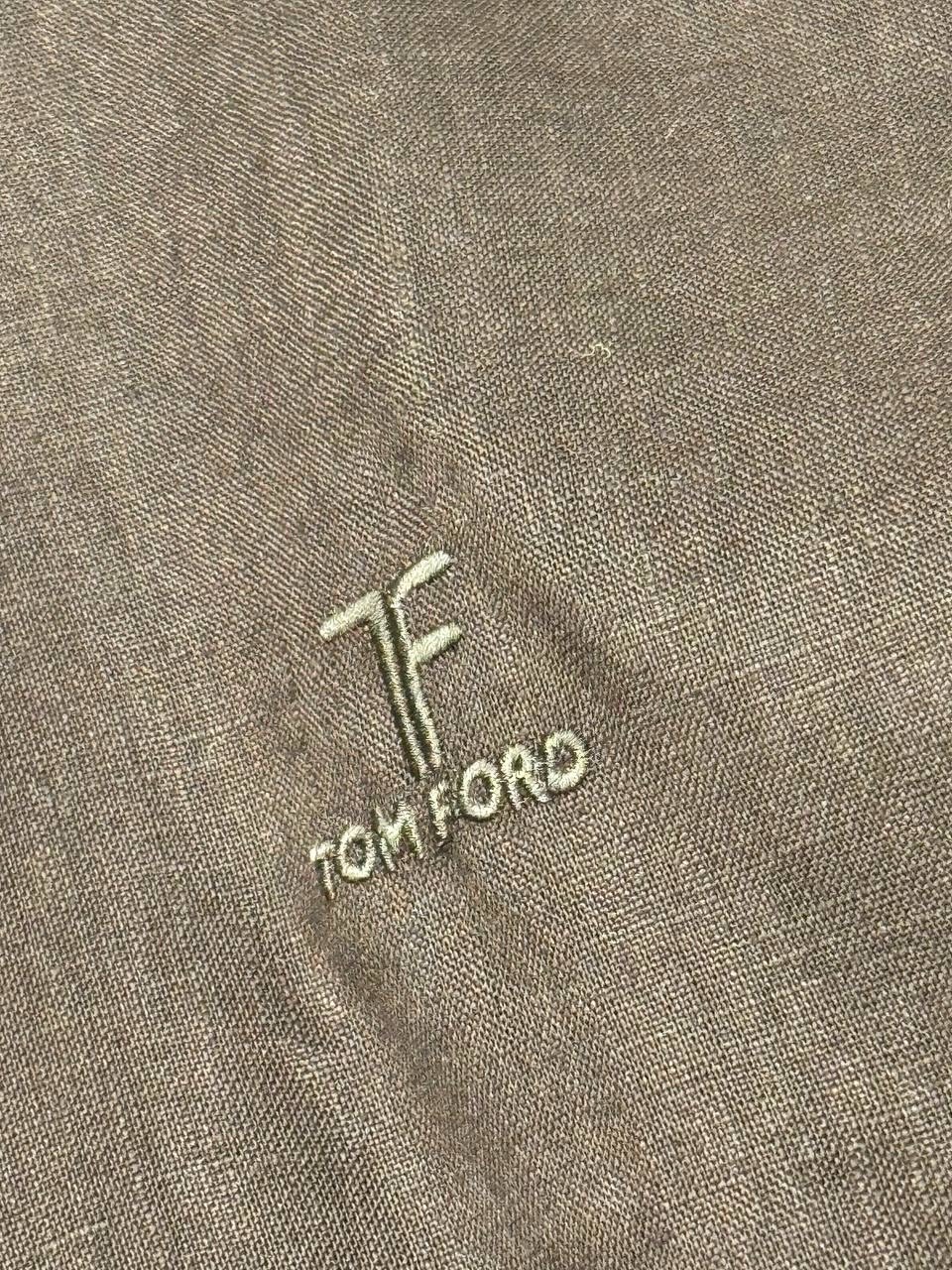 Льняная рубашка Tom Ford — фото 8