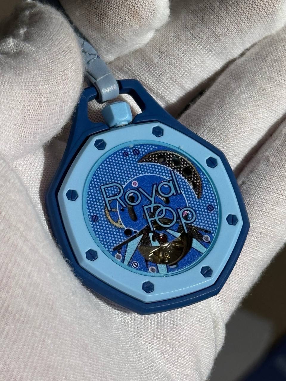 Часы Audemars Piguet x Swatch Royal Pop Lan Ba — фото 7