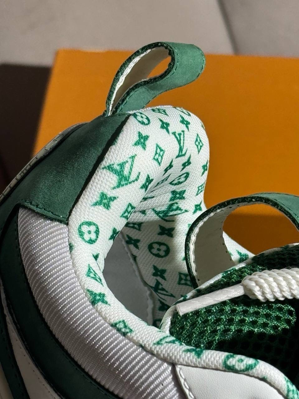 Кроссовки Louis Vuitton Sk8 Green — фото 5