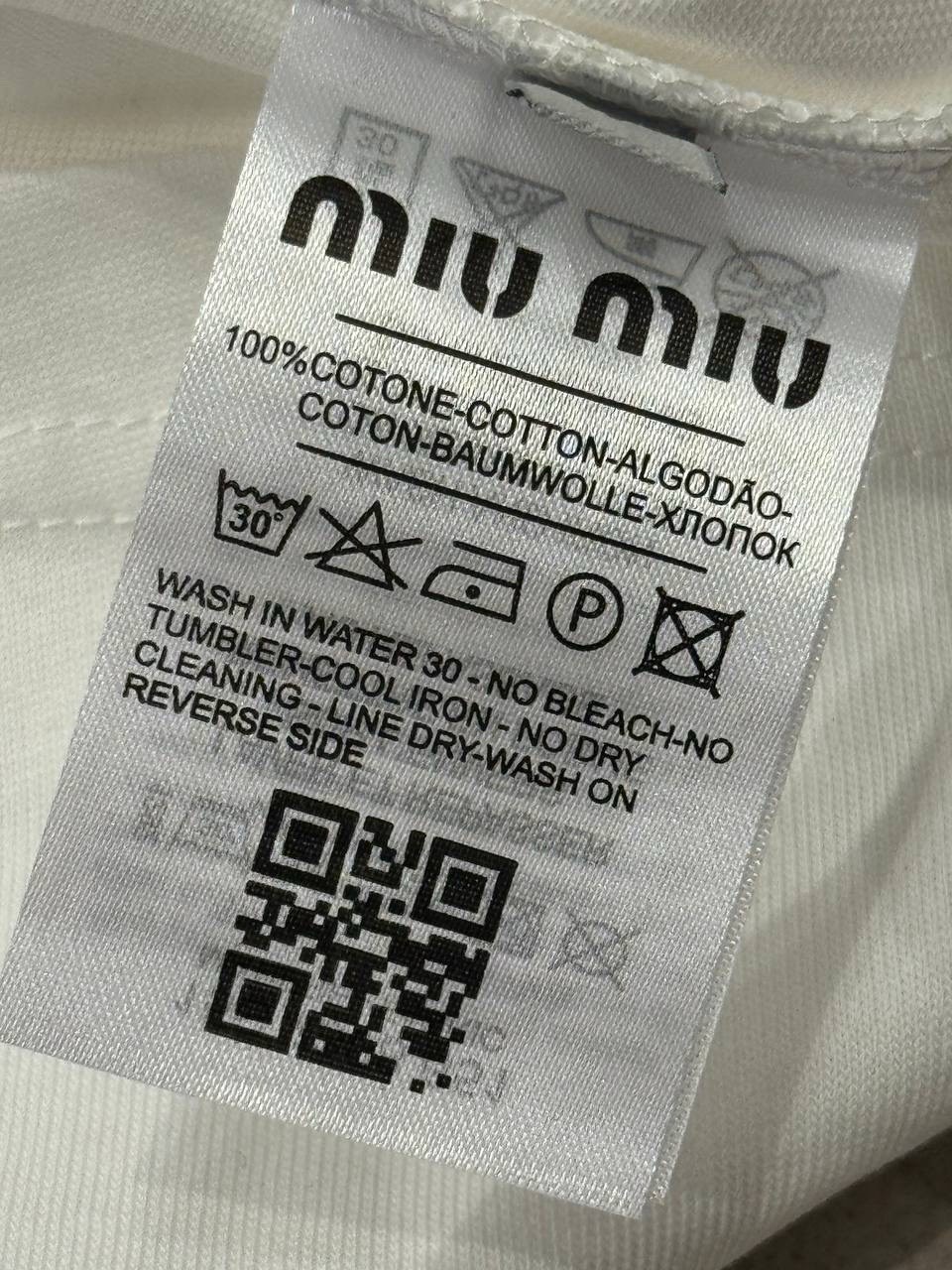 Футболка Miu Miu — фото 10