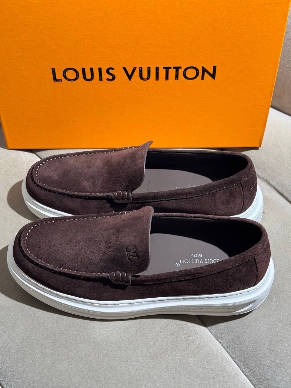Лоферы Louis Vuitton Brown — фото 4