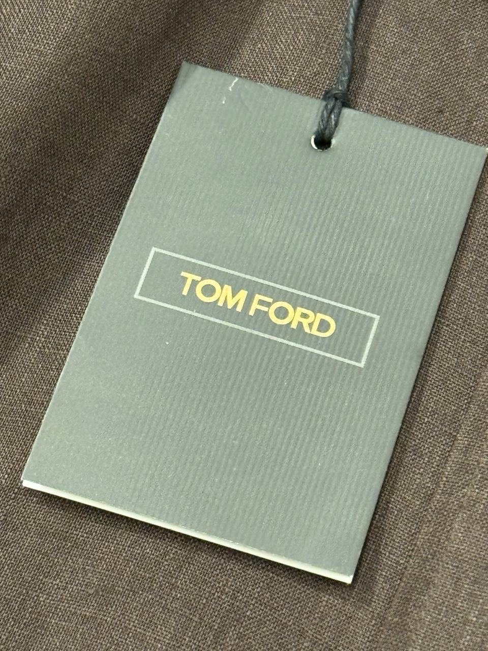 Льняная рубашка Tom Ford — фото 9