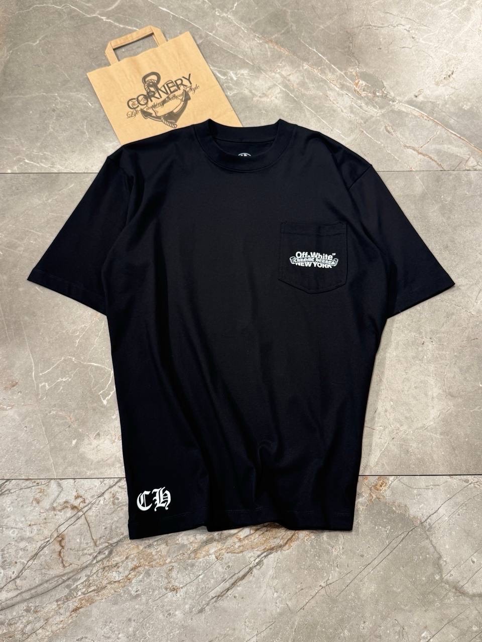 Футболка Off White x Chrome Hearts — фото 1