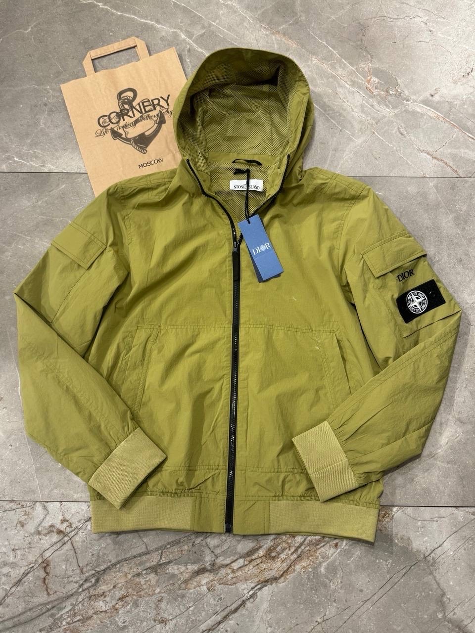 Ветровка Stone Island x Dior — фото 5