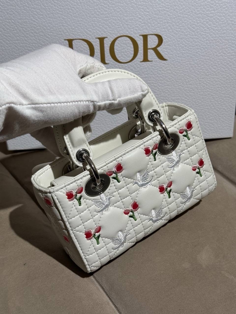 Сумка Dior Lady D-Joy — фото 10