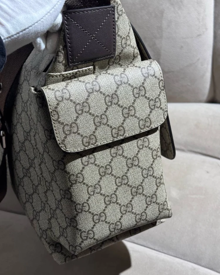 Сумка Gucci Diaper Bag Monogram — фото 5