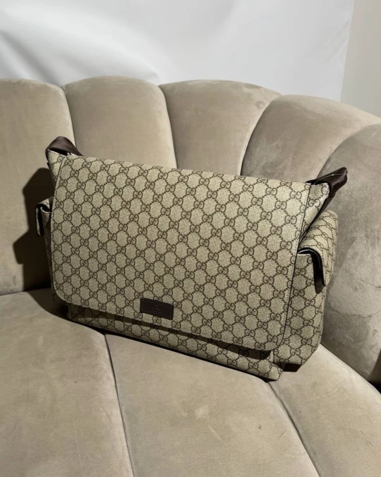 Сумка Gucci Diaper Bag Monogram — фото 1