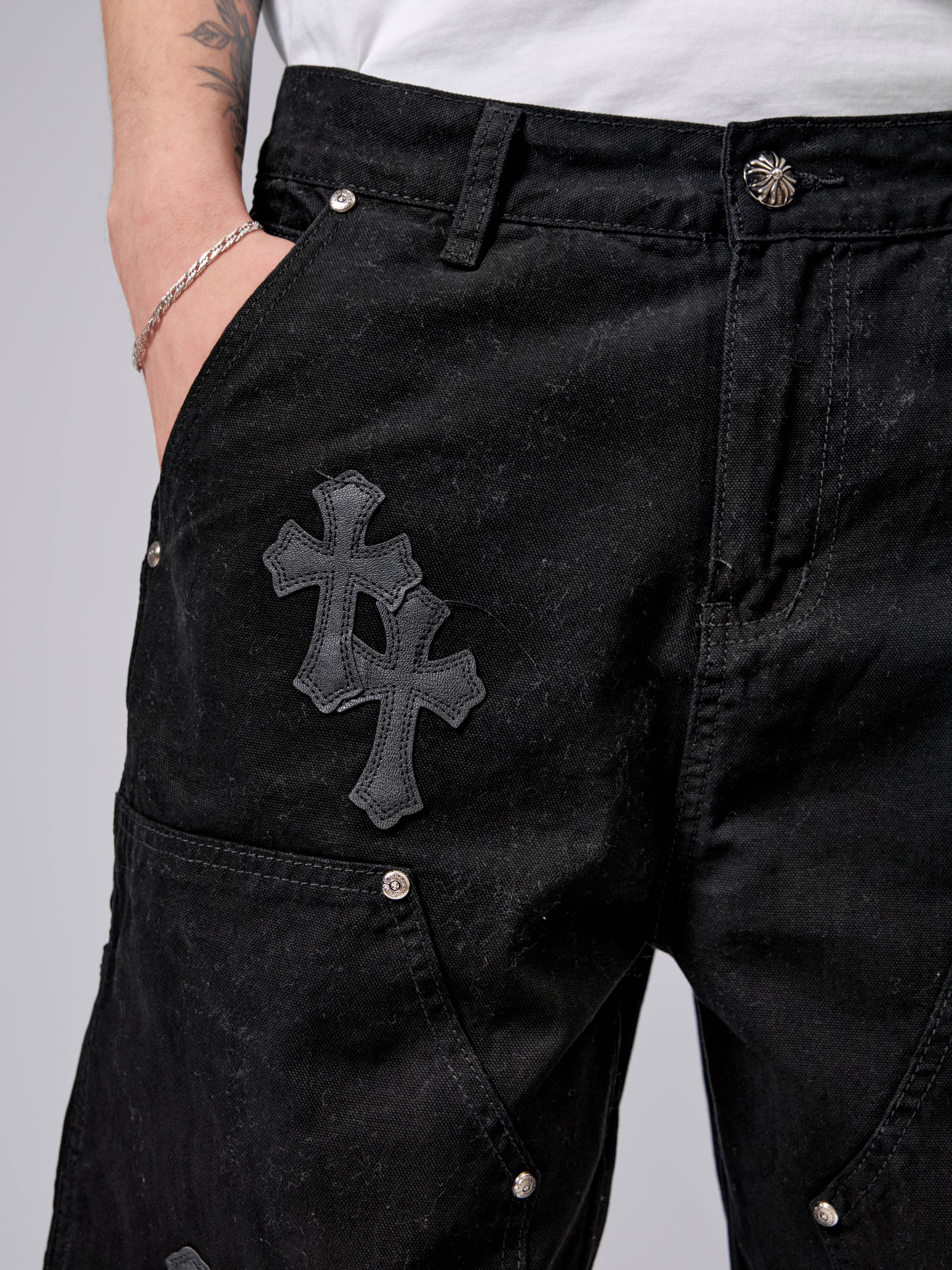 Штаны Chrome Hearts — фото 10