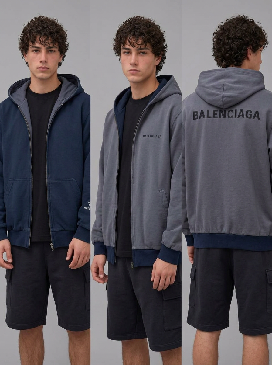 Zip-худи Balenciaga — фото 6
