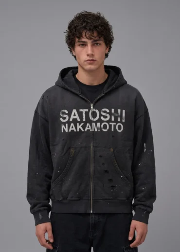 Zip-худи Satoshi Nakamoto